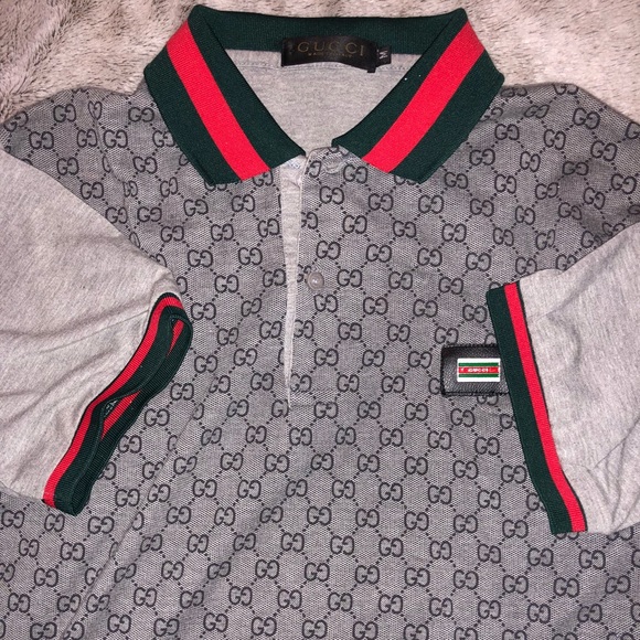 gucci collard shirt
